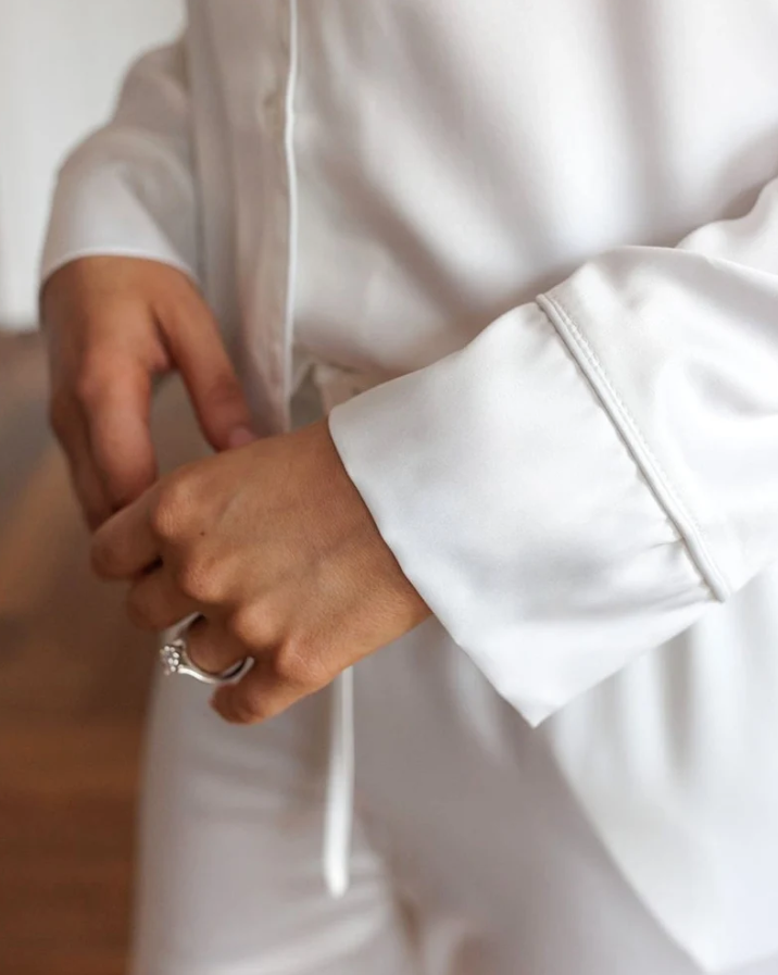 Bridesmaid Sleep Wear White